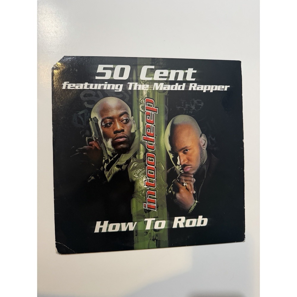 50 CENT FEAT. THE MADD RAPPER How To Rob/Rowdy Rowdy 1999 12" SINGLE